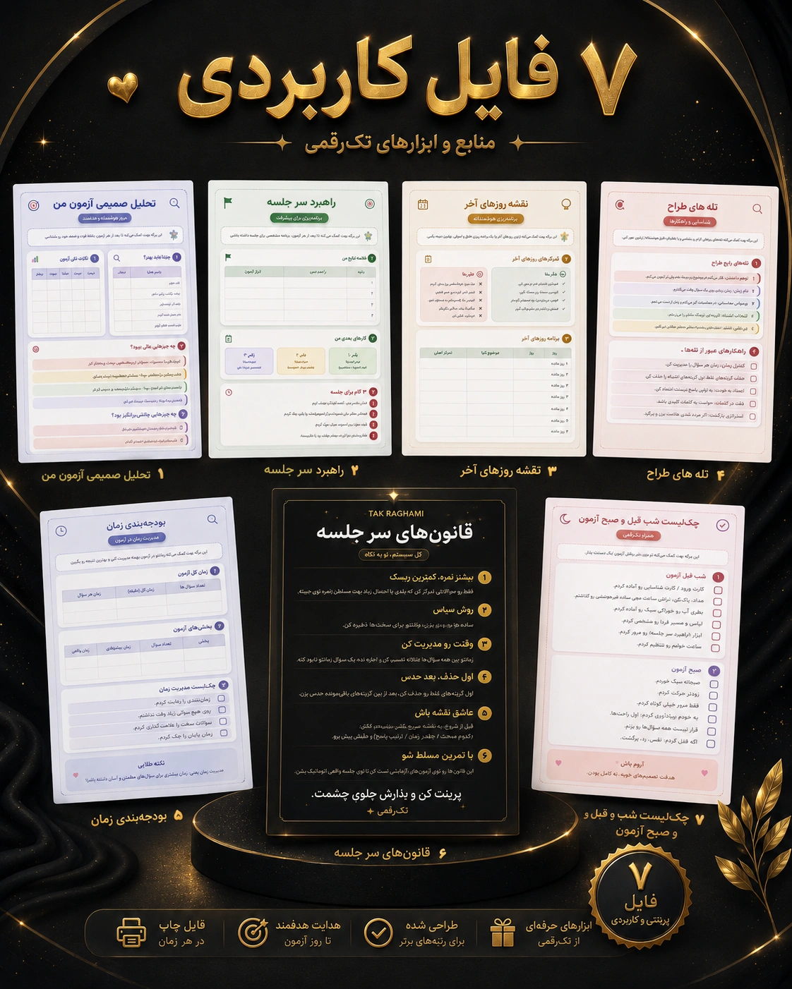 موکاپ ۷ ابزار کاربردی تکرقمی